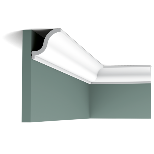 Карниз Orac Decor ДЮРОПОЛИМЕР CX108 д 2000 x в 54 x ш 55 см